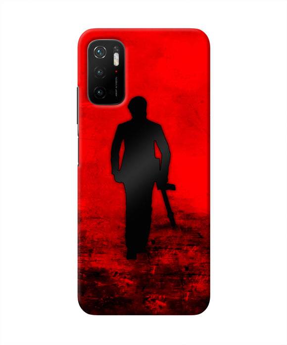Rocky Bhai with Gun Poco M3 Pro 5G Real 4D Back Cover