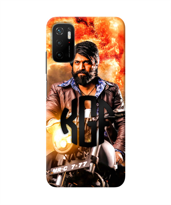 Rocky Bhai on Bike Poco M3 Pro 5G Real 4D Back Cover