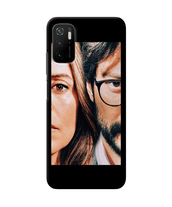 Money Heist Professor With Rachel Poco M3 Pro 5G Back Cover