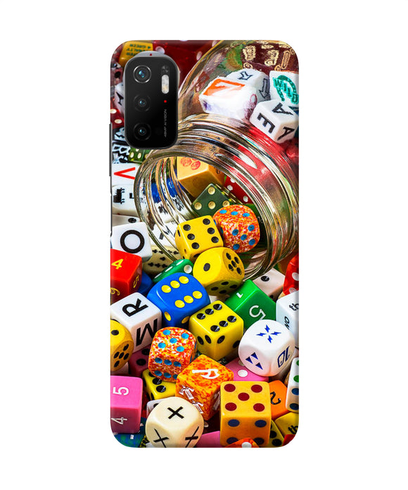 Colorful Dice Poco M3 Pro 5G Back Cover