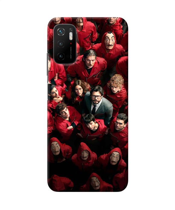 Money Heist Professor with Hostages Poco M3 Pro 5G Back Cover