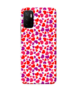 Heart print Poco M3 Pro 5G Back Cover