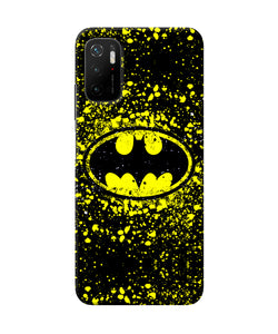 Batman last knight print yellow Poco M3 Pro 5G Back Cover