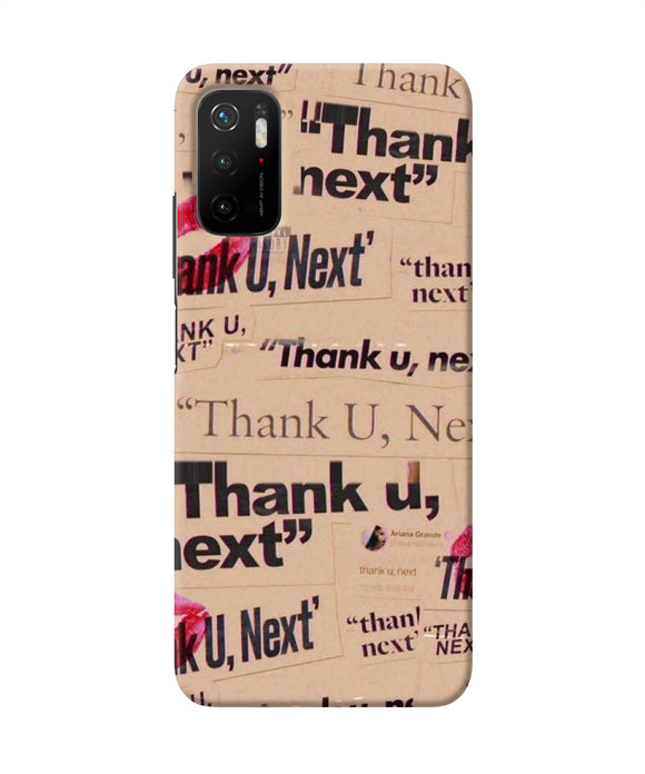 Thank you next Poco M3 Pro 5G Back Cover