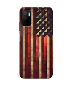 Vintage US flag Poco M3 Pro 5G Back Cover