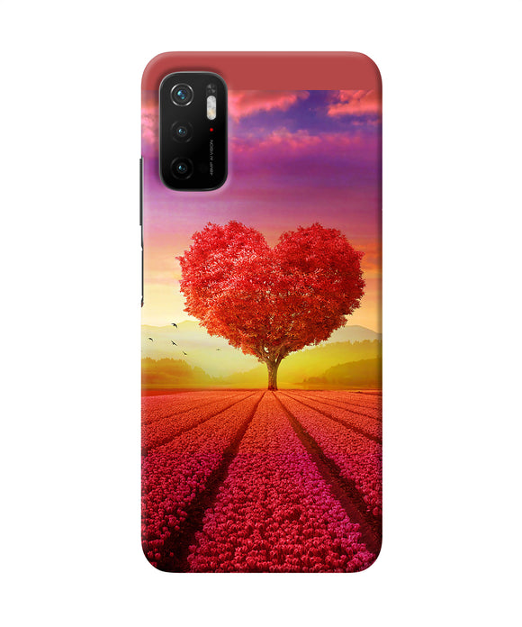 Natural heart tree Poco M3 Pro 5G Back Cover