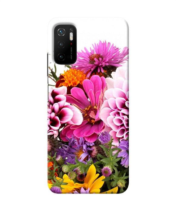 Natural flowers Poco M3 Pro 5G Back Cover