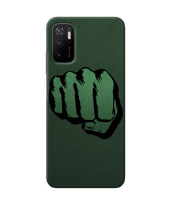 Hulk smash logo Poco M3 Pro 5G Back Cover