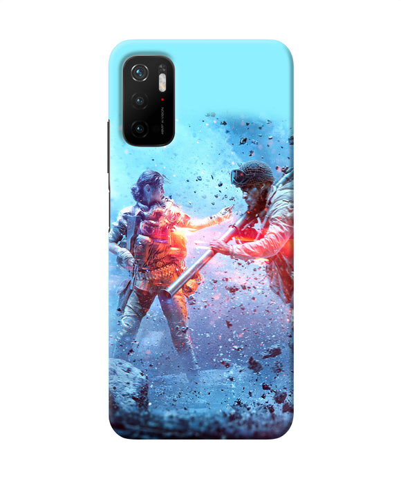 Pubg water fight Poco M3 Pro 5G Back Cover