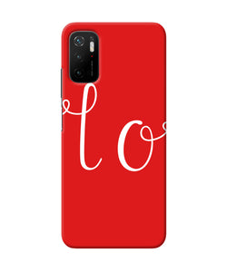 Love one Poco M3 Pro 5G Back Cover