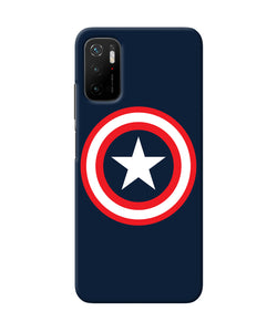 Captain america logo Poco M3 Pro 5G Back Cover