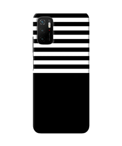 Black and white print Poco M3 Pro 5G Back Cover