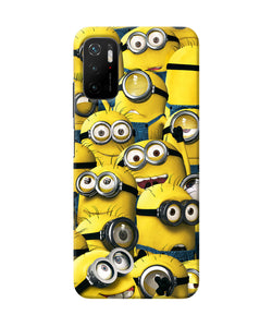 Minions crowd Poco M3 Pro 5G Back Cover