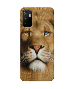 Nature lion poster Poco M3 Pro 5G Back Cover