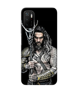 Aquaman trident black Poco M3 Pro 5G Back Cover