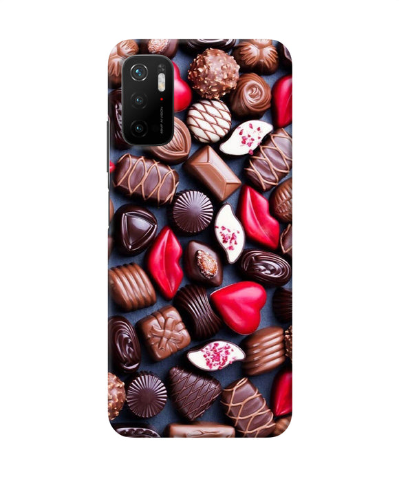 Valentine special chocolates Poco M3 Pro 5G Back Cover