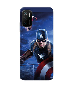 Captain with ironman Poco M3 Pro 5G Back Cover