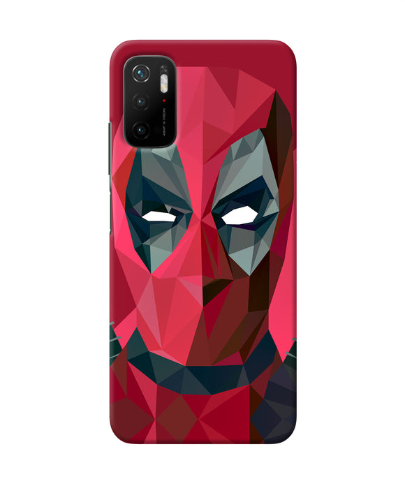 Abstract deadpool full mask Poco M3 Pro 5G Back Cover