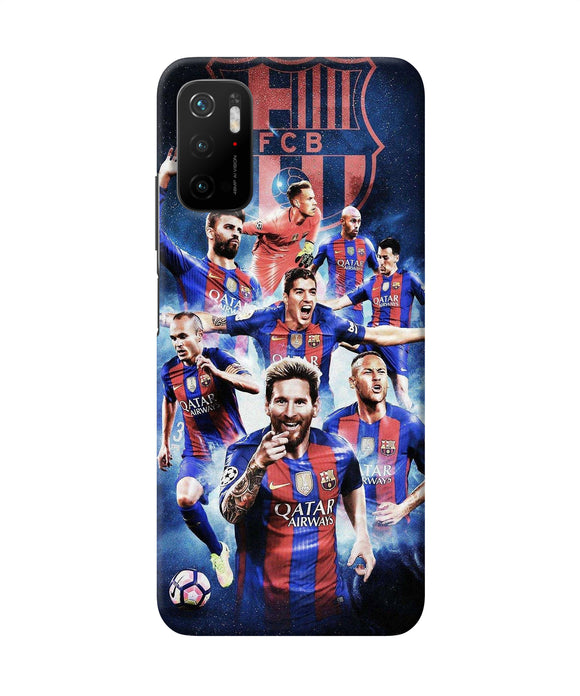 Messi FCB team Poco M3 Pro 5G Back Cover