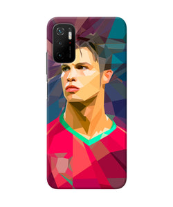 Abstract ronaldo Poco M3 Pro 5G Back Cover