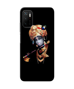 Lord krishna with fluet Poco M3 Pro 5G Back Cover