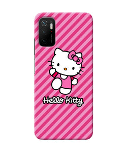 Hello kitty pink Poco M3 Pro 5G Back Cover