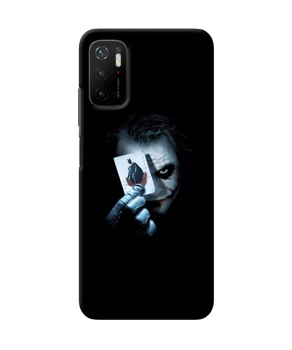 Joker dark knight card Poco M3 Pro 5G Back Cover