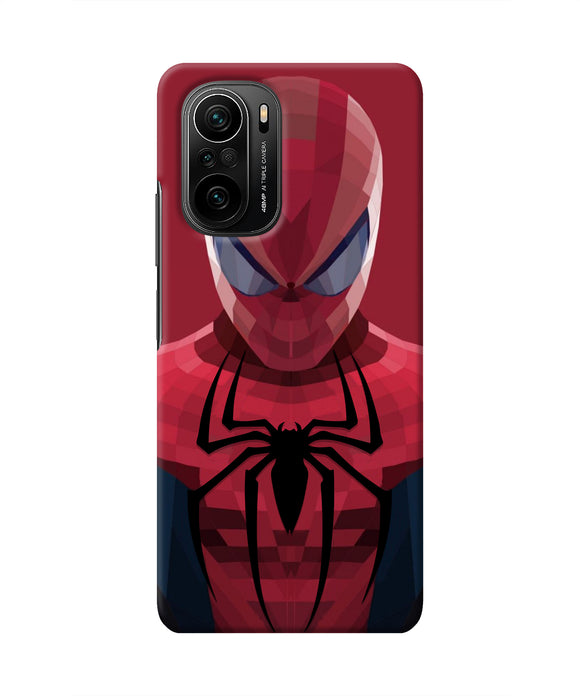 Spiderman Art Mi 11X/11X Pro Real 4D Back Cover