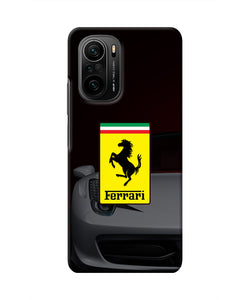 White Ferrari Mi 11X/11X Pro Real 4D Back Cover