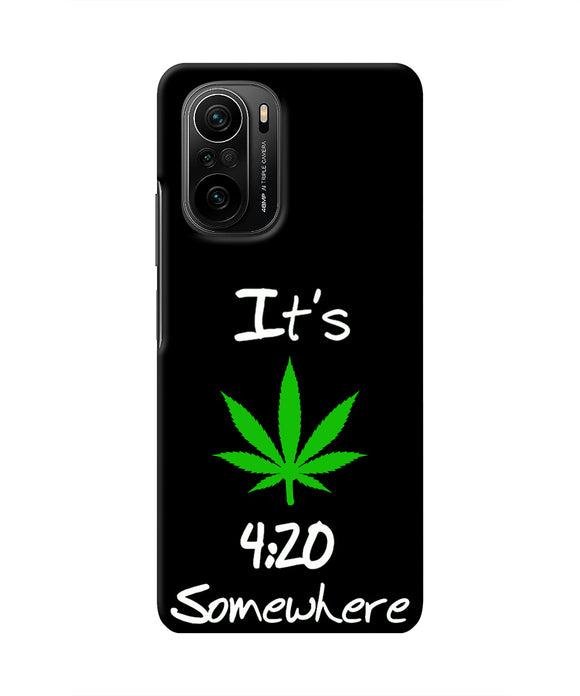Weed Quote Mi 11X/11X Pro Real 4D Back Cover