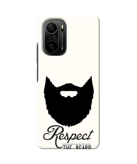 Respect the Beard Mi 11X/11X Pro Real 4D Back Cover