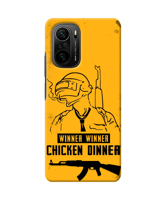 PUBG Chicken Dinner Mi 11X/11X Pro Real 4D Back Cover