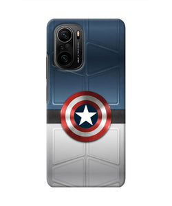 Captain America Suit Mi 11X/11X Pro Real 4D Back Cover