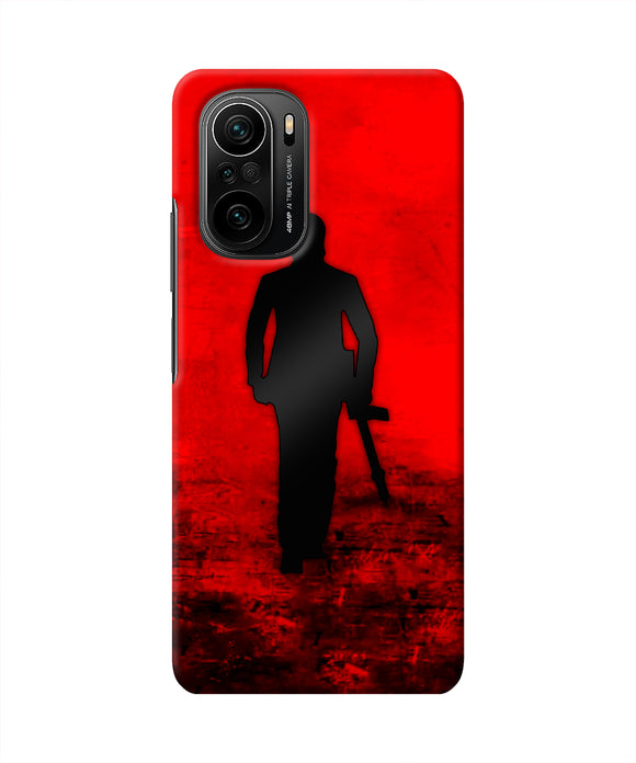 Rocky Bhai with Gun Mi 11X/11X Pro Real 4D Back Cover