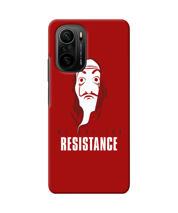 Money Heist Resistance Quote Mi 11X/11X Pro Back Cover