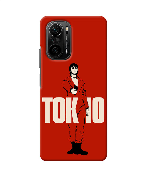 Money Heist Tokyo With Gun Mi 11X/11X Pro Back Cover