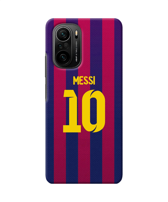 Messi 10 tshirt Mi 11X/11X Pro Back Cover