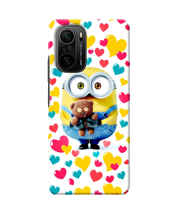 Minion teddy hearts Mi 11X/11X Pro Back Cover