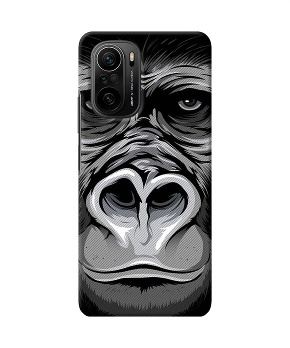 Black chimpanzee Mi 11X/11X Pro Back Cover