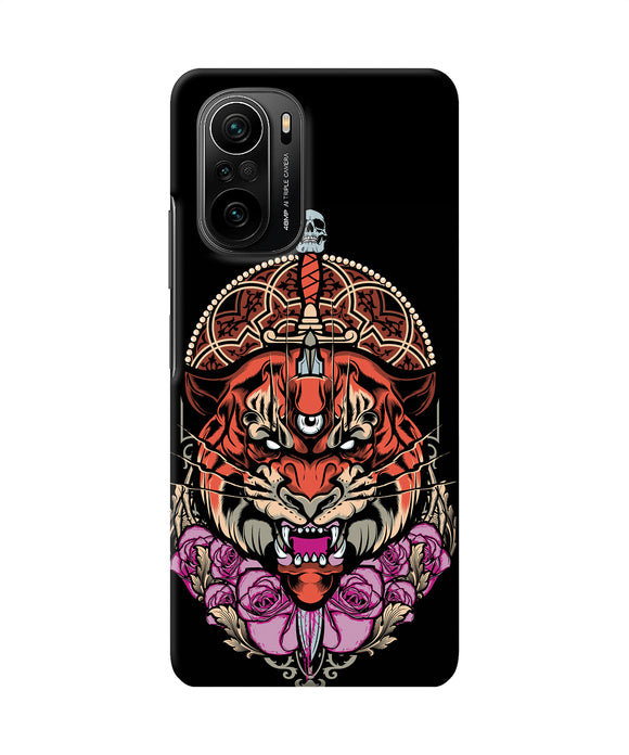 Abstract tiger Mi 11X/11X Pro Back Cover
