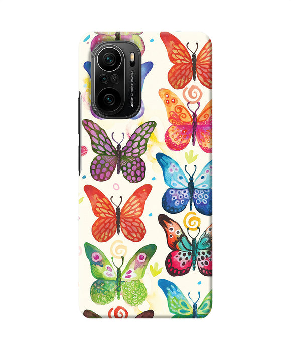 Abstract butterfly print Mi 11X/11X Pro Back Cover