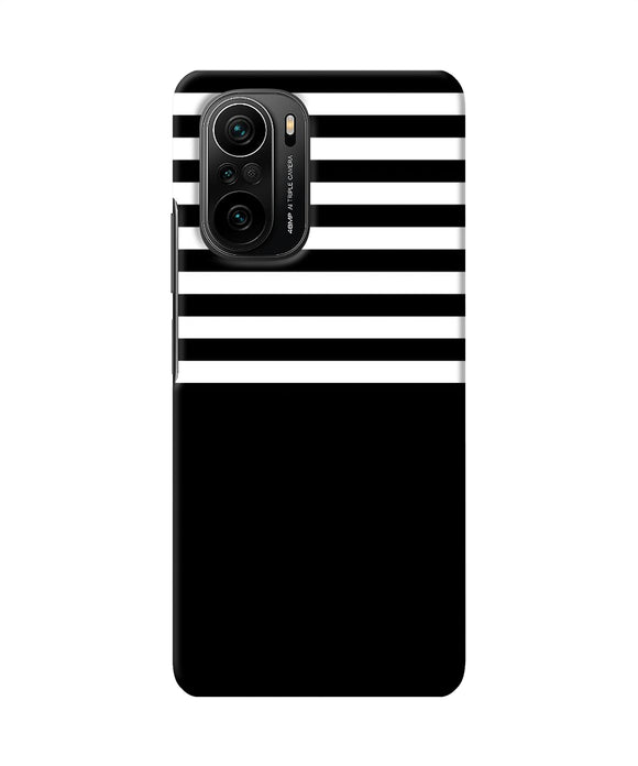 Black and white print Mi 11X/11X Pro Back Cover