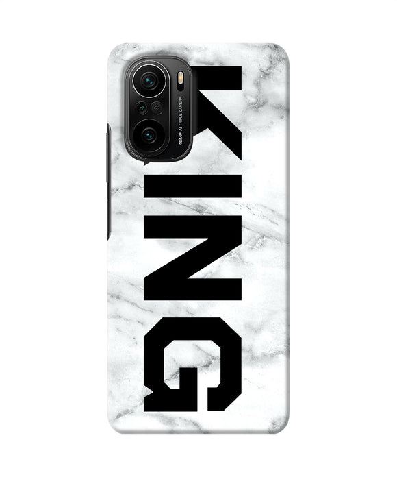 King marble text Mi 11X/11X Pro Back Cover