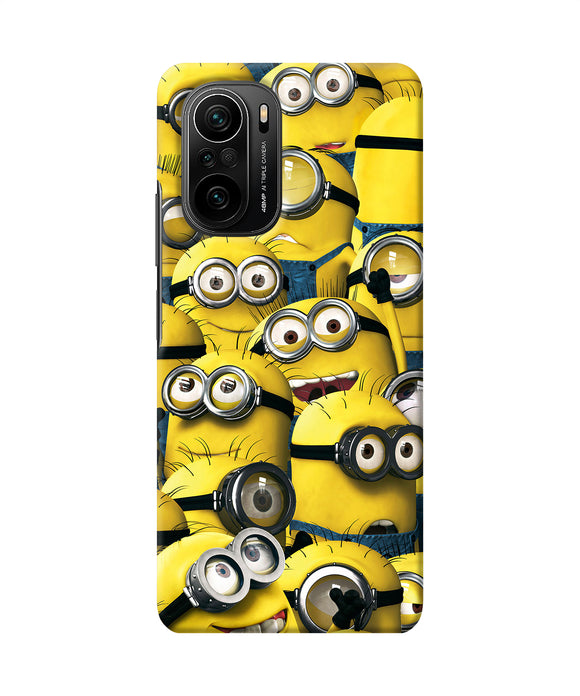 Minions crowd Mi 11X/11X Pro Back Cover