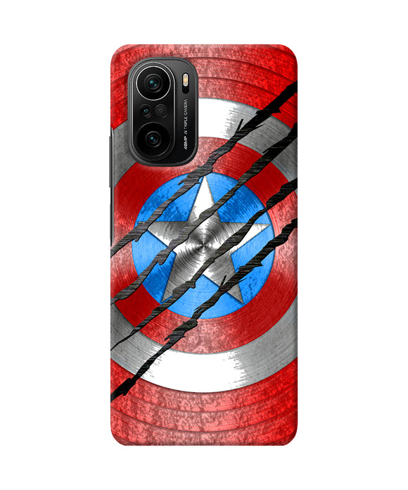 Scratch on shield Mi 11X/11X Pro Back Cover