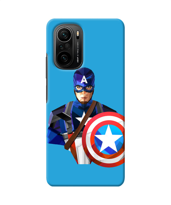 Captain america character Mi 11X/11X Pro Back Cover