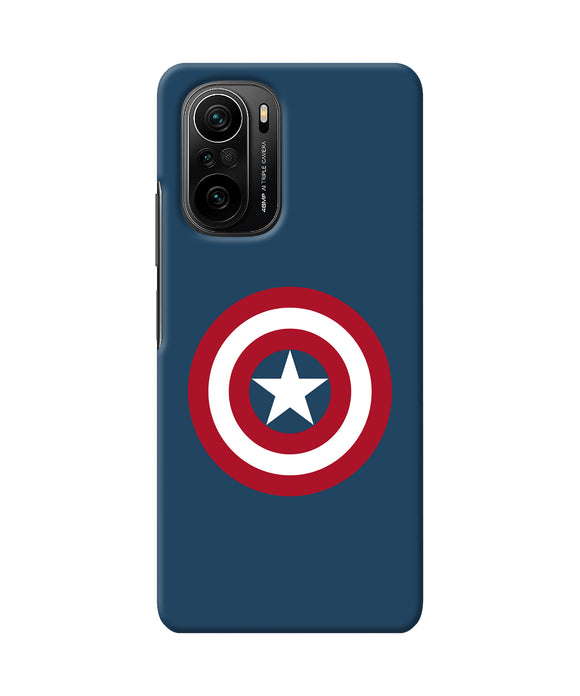 Captain america logo Mi 11X/11X Pro Back Cover