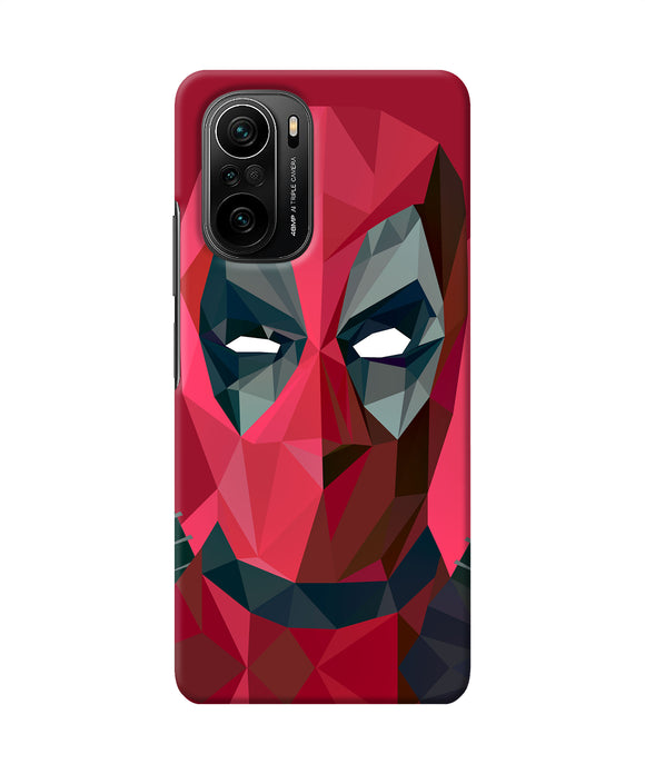 Abstract deadpool full mask Mi 11X/11X Pro Back Cover