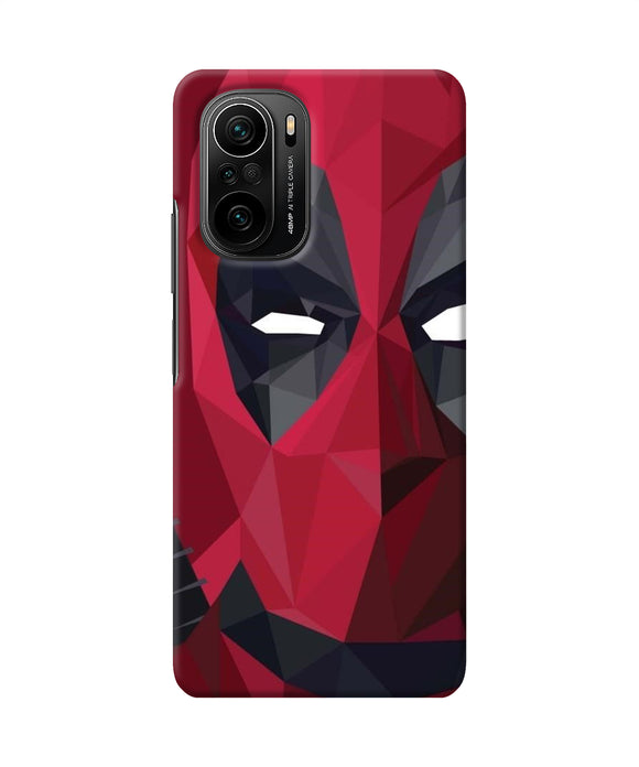 Abstract deadpool half mask Mi 11X/11X Pro Back Cover