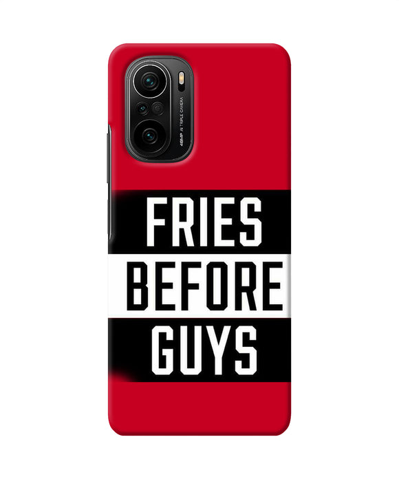 Fries before guys quote Mi 11X/11X Pro Back Cover